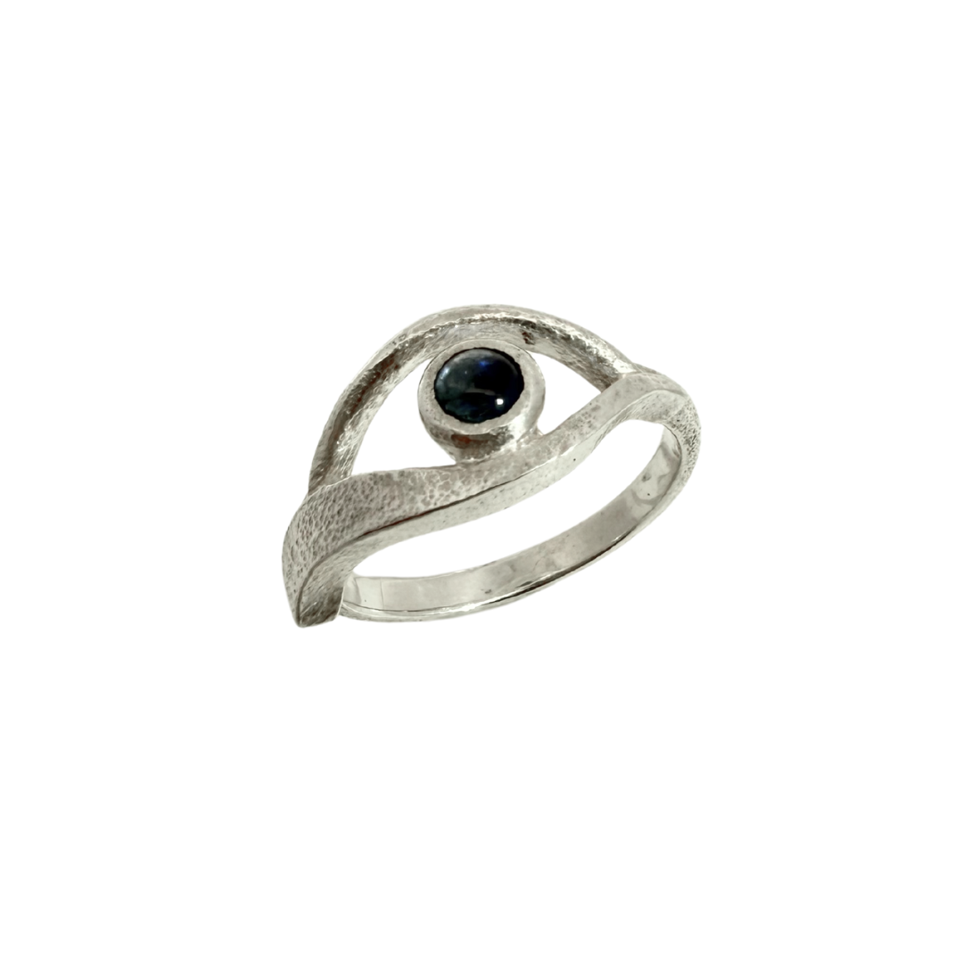 Sapphire Eye Ring
