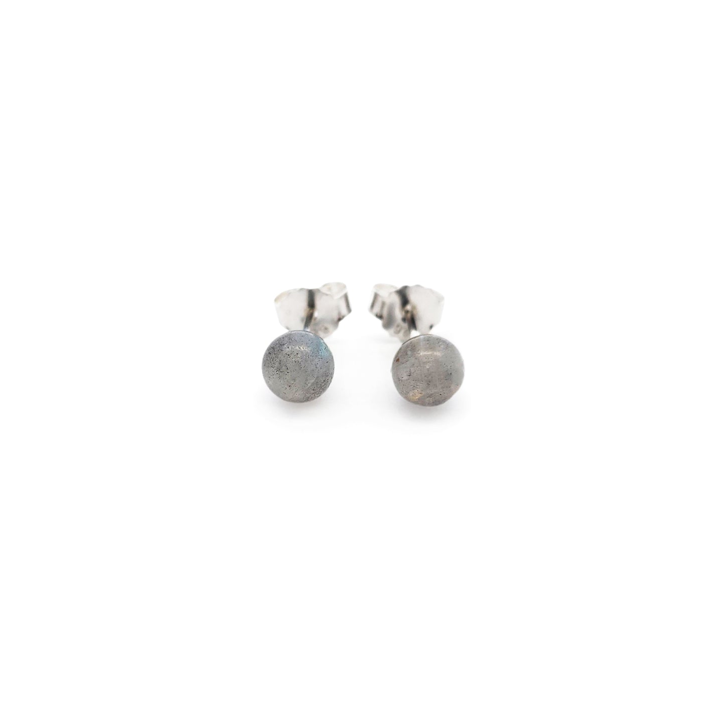 Labradorite Round 6mm Stud Earrings