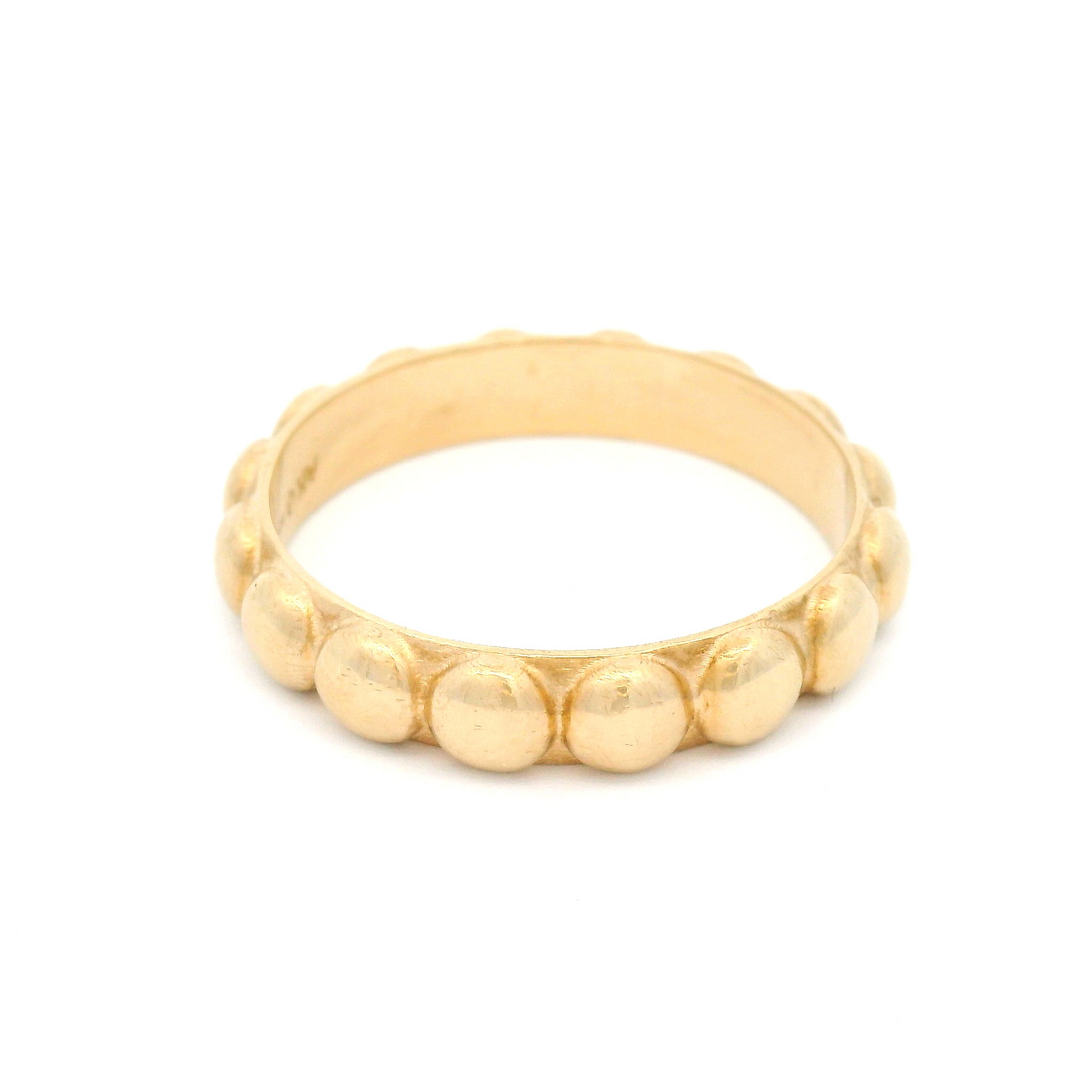 14k Yellow 4.2mm Large Ball Band