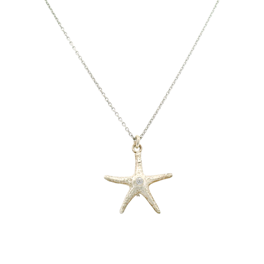 Sterling Silver Starfish Pendant