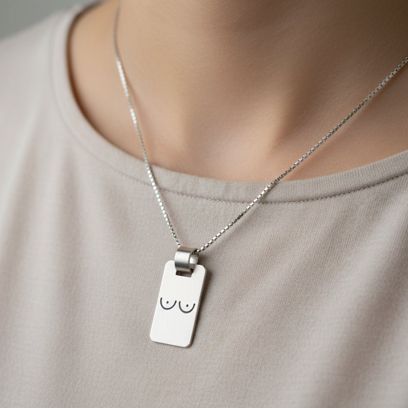 La Ligne Pendant - Silver
