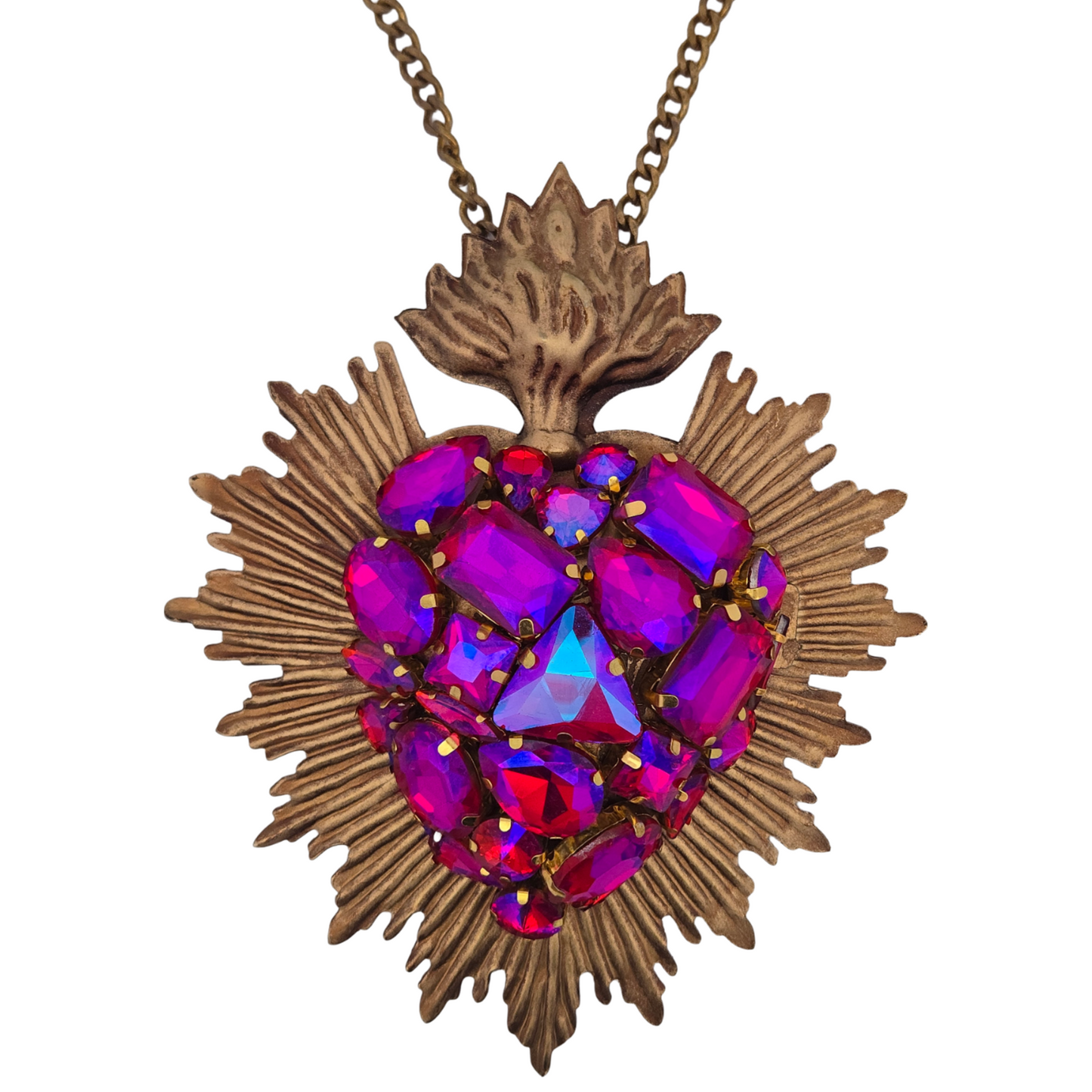 Crystal Heart Necklaces