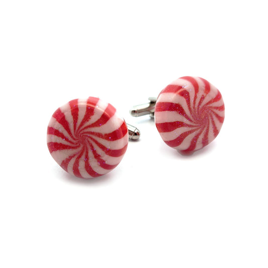 Peppermint Sparkle Cufflinks