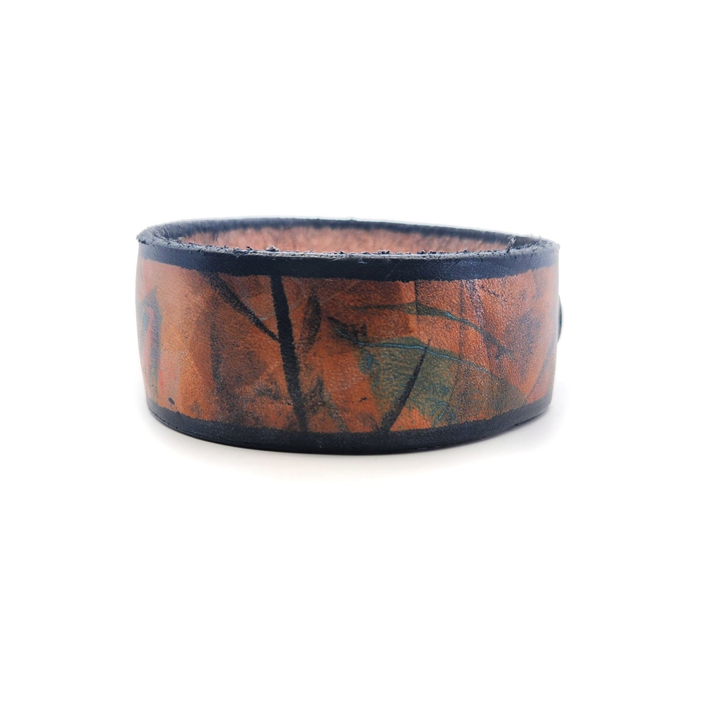 1" Wide Desert Leather Bracelet