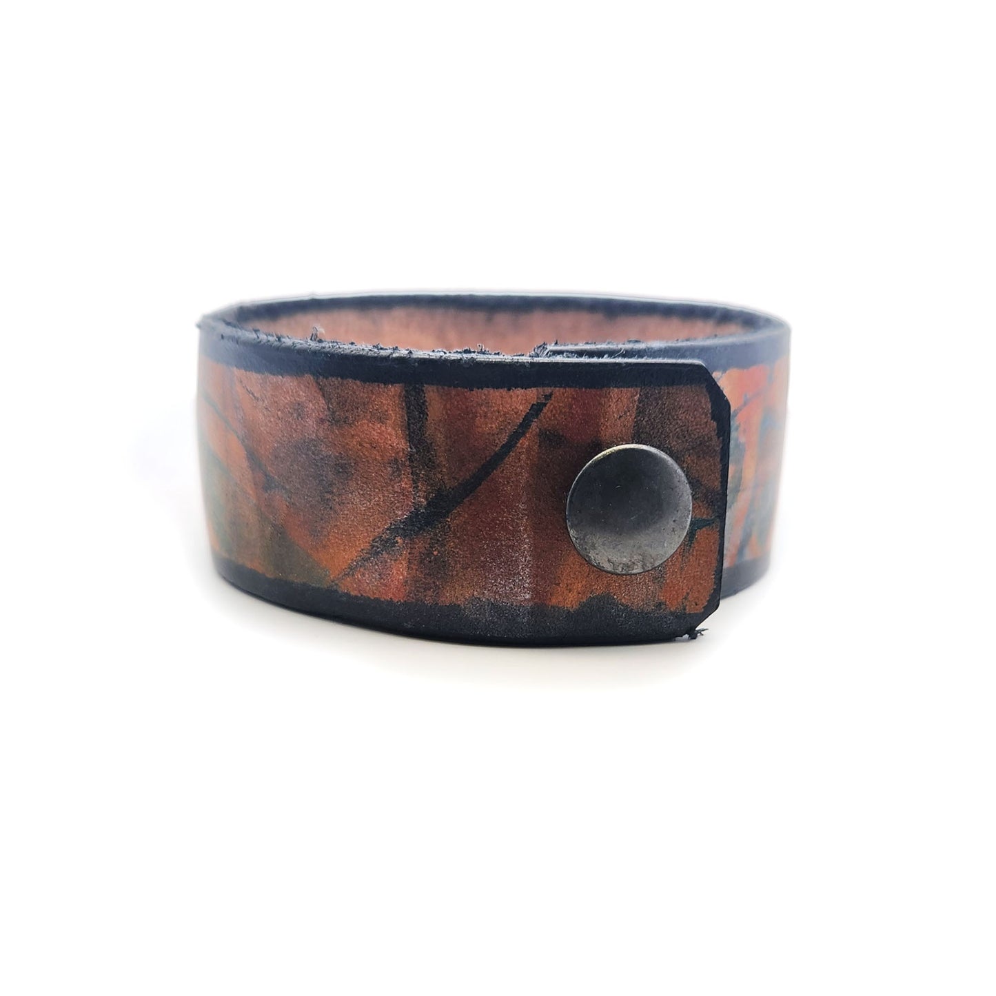 1" Wide Desert Leather Bracelet