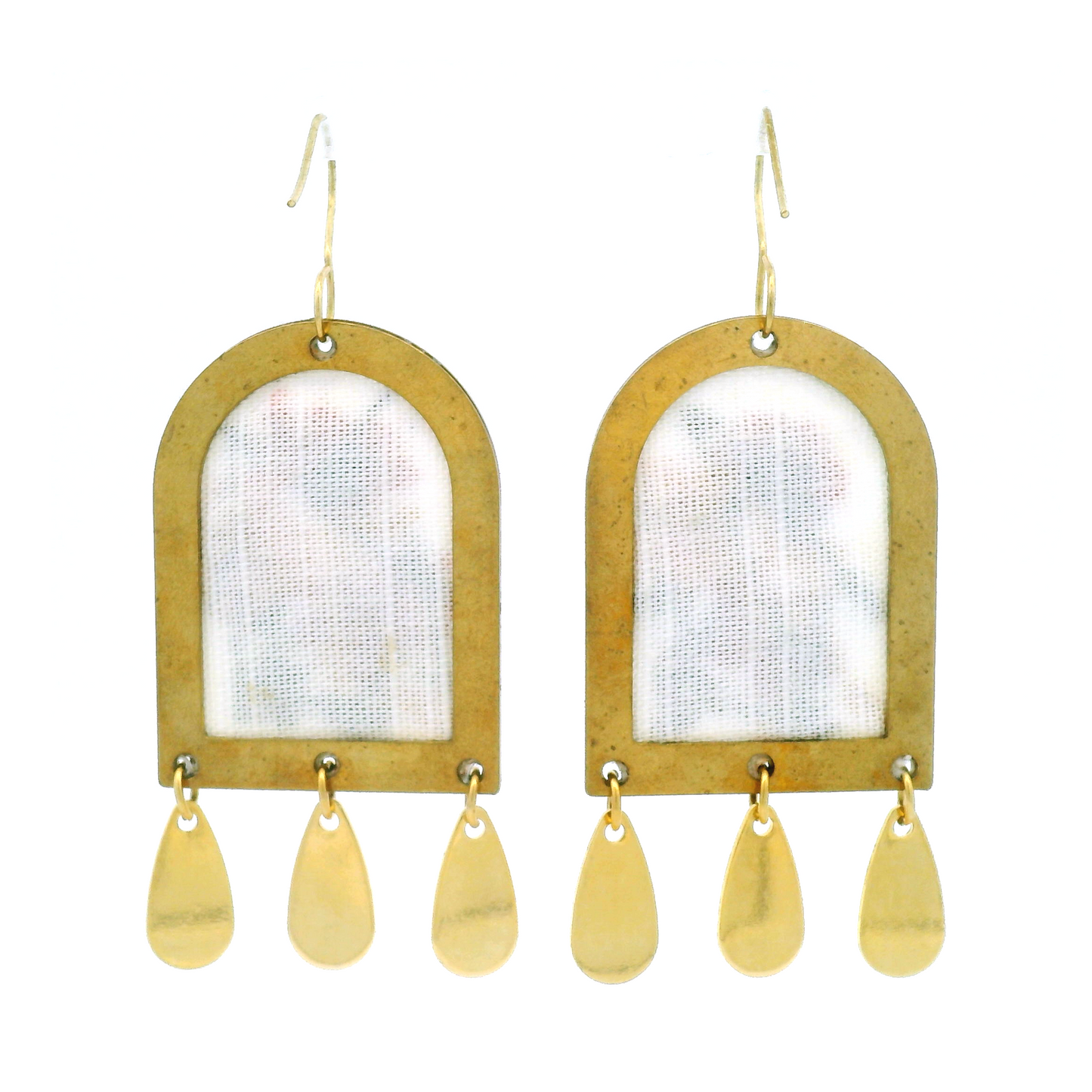 Three Flower Medley Earrings