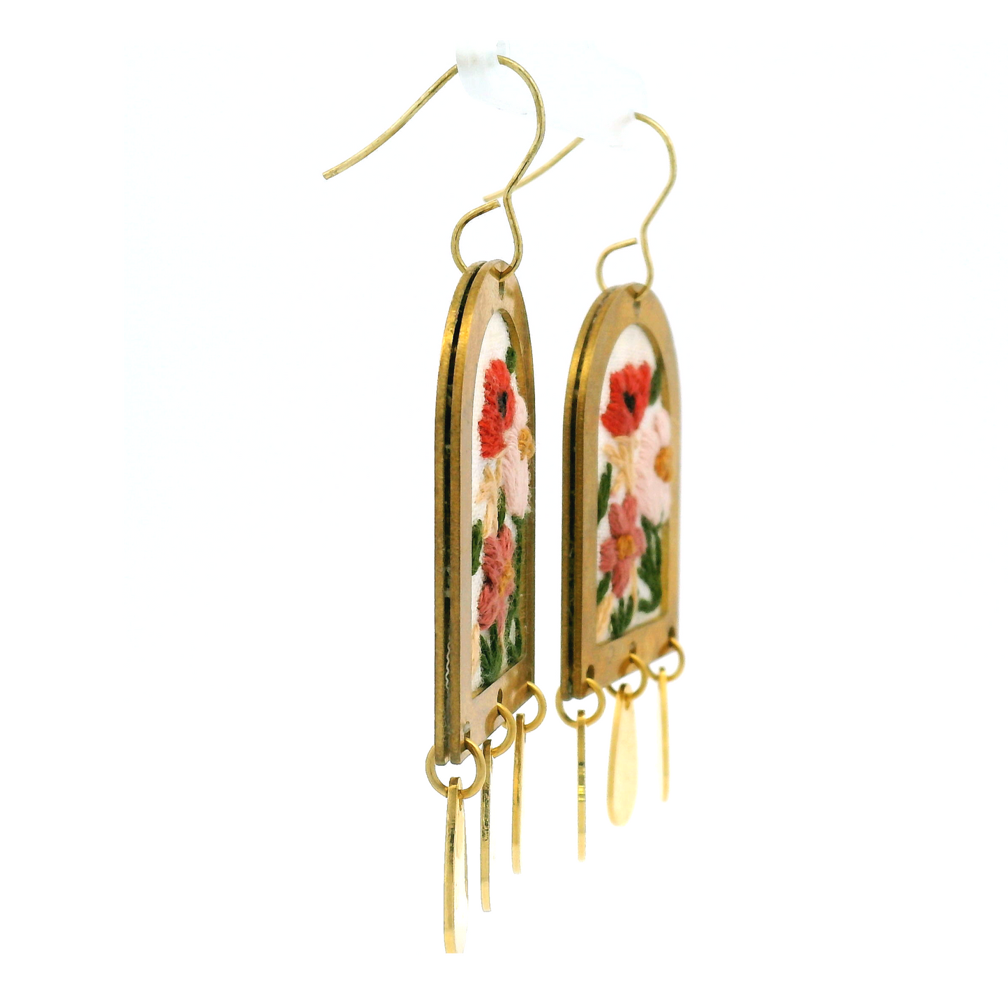 Three Flower Medley Earrings