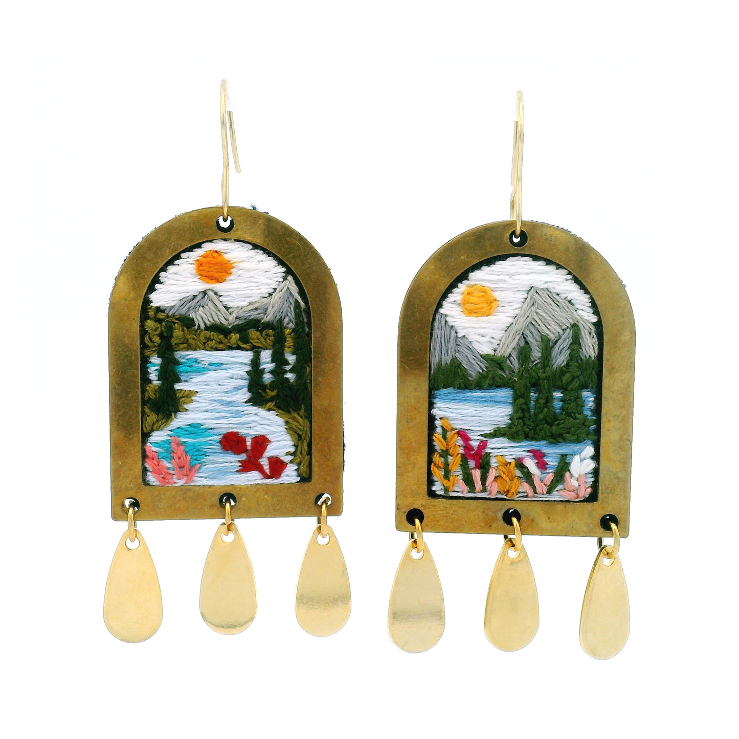 Lakeside Mountain Earrings