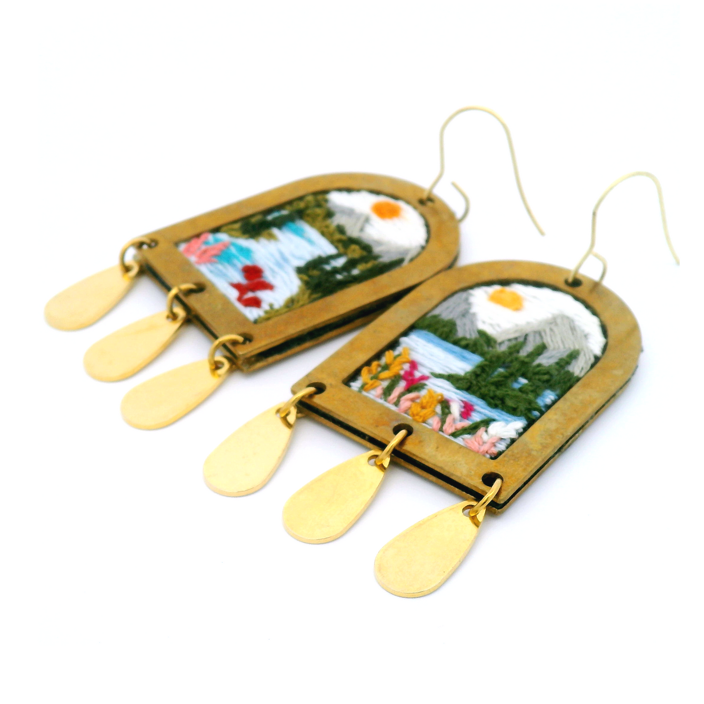 Lakeside Mountain Earrings