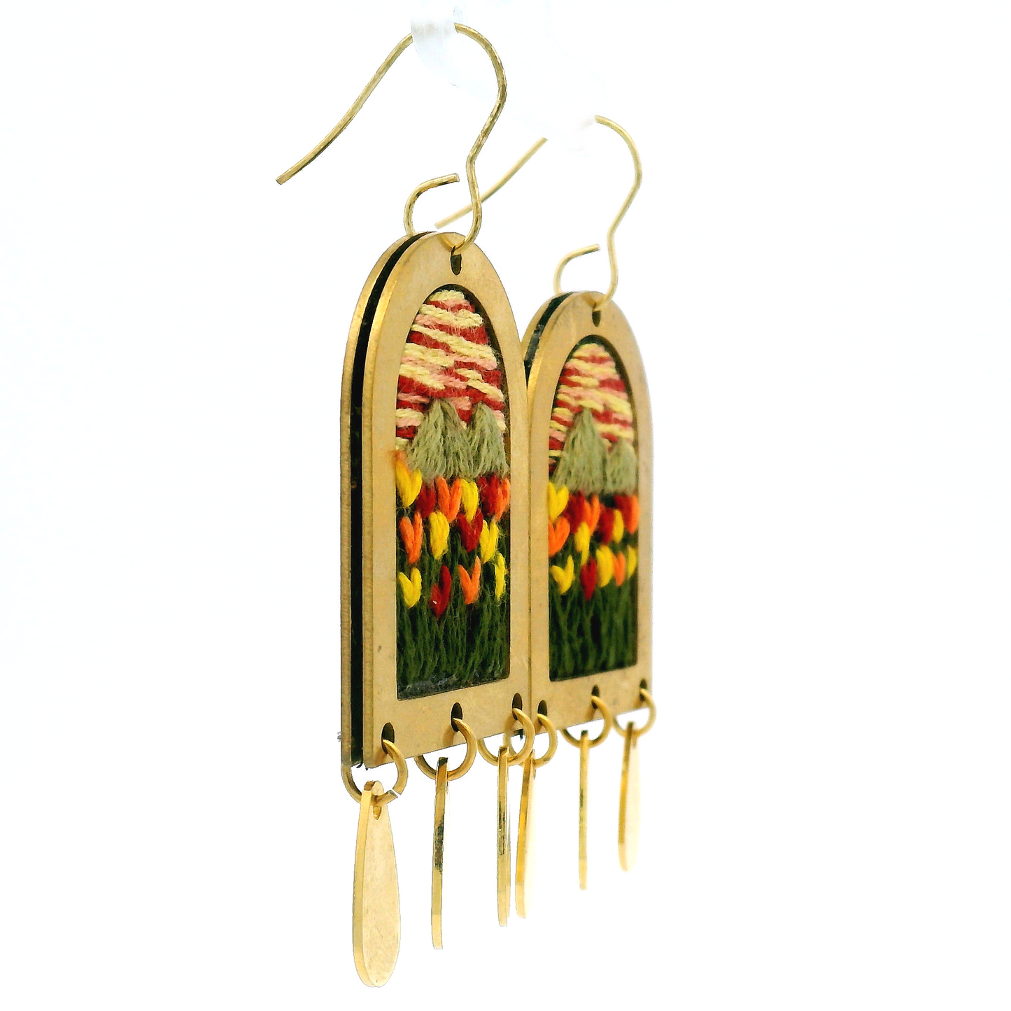 Tulip Meadow Mountain Earrings