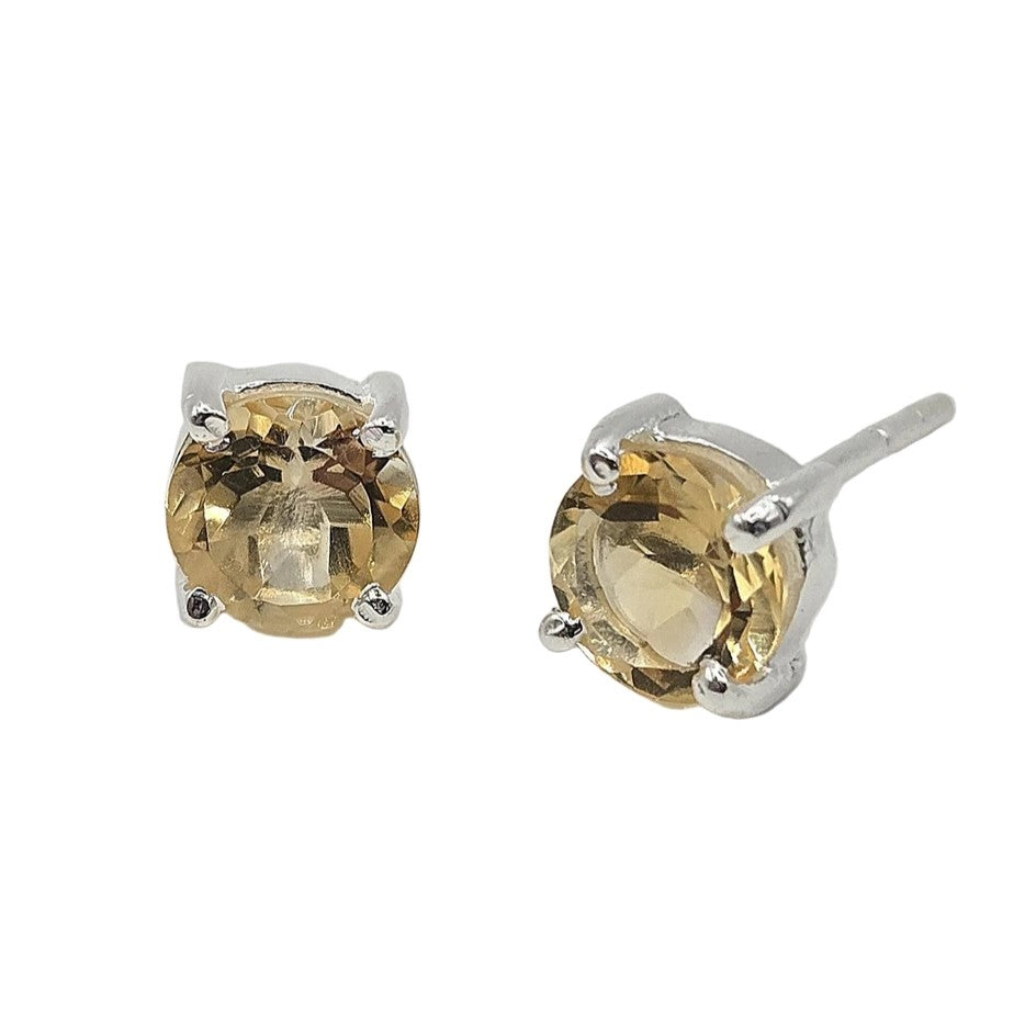 November Birthstone Earrings Citrine