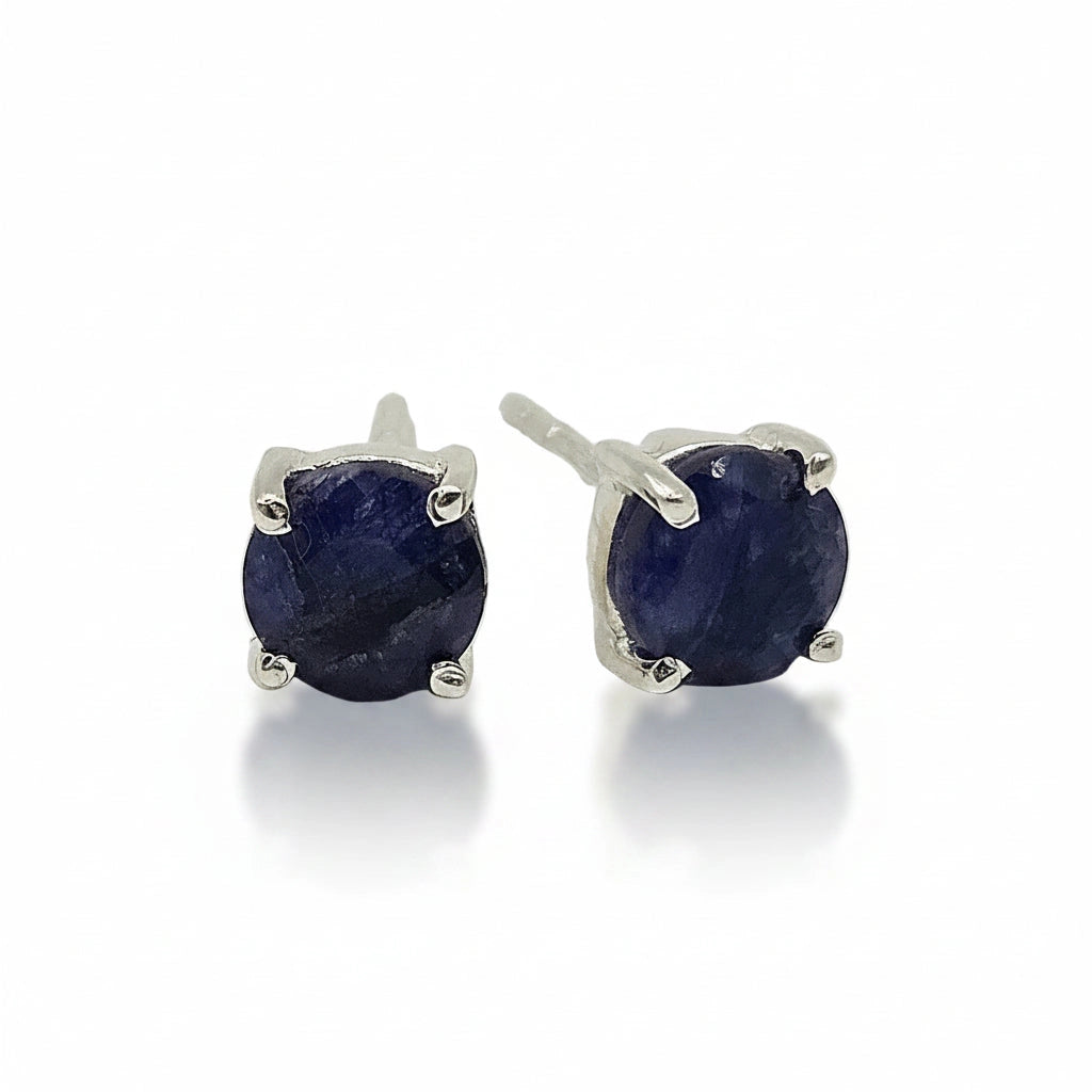 September Birthstone Earrings Sapphire