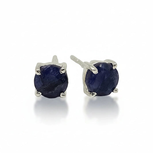 September Birthstone Earrings Sapphire