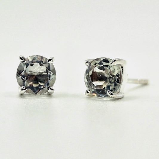 April Birthstone Earrings Cubic Zirconia