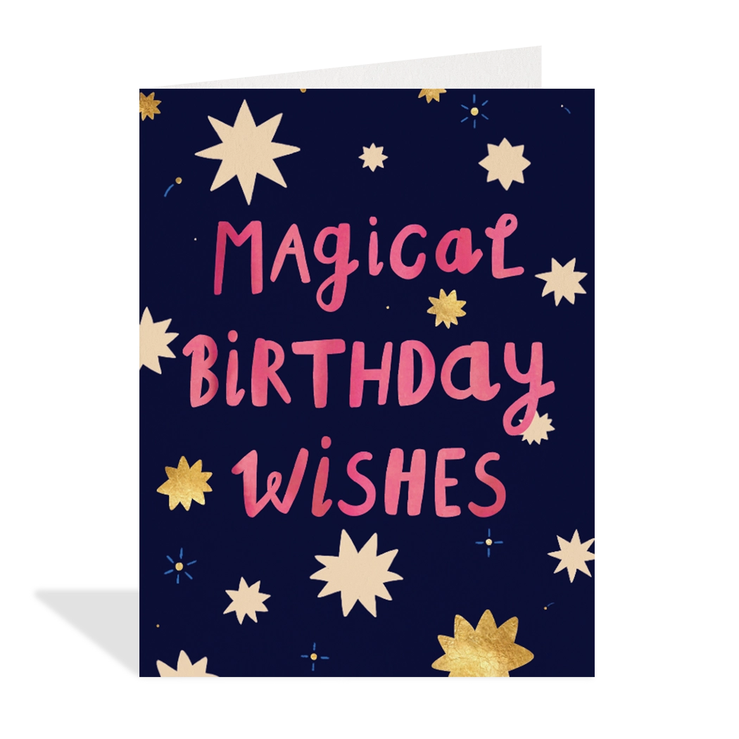 Magical Birthday Wishes Card