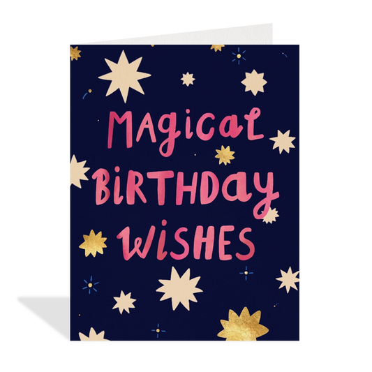 Magical Birthday Wishes Card