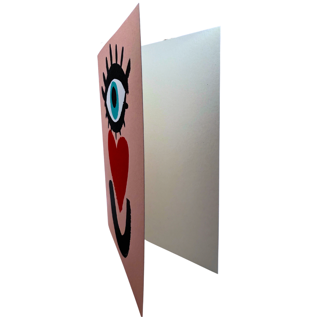 Eye <3 U Card