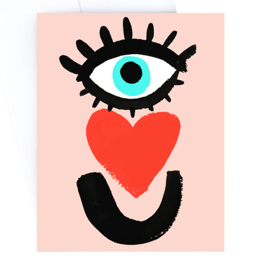 Eye <3 U Card