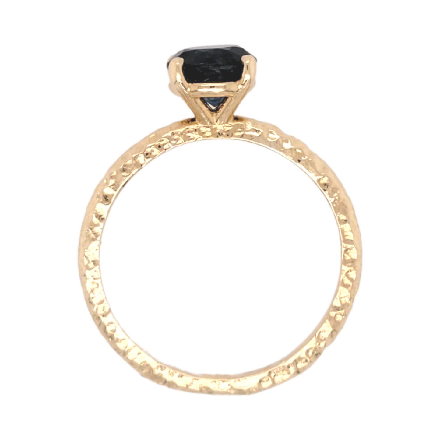 Blue Sapphire Solitaire Ring