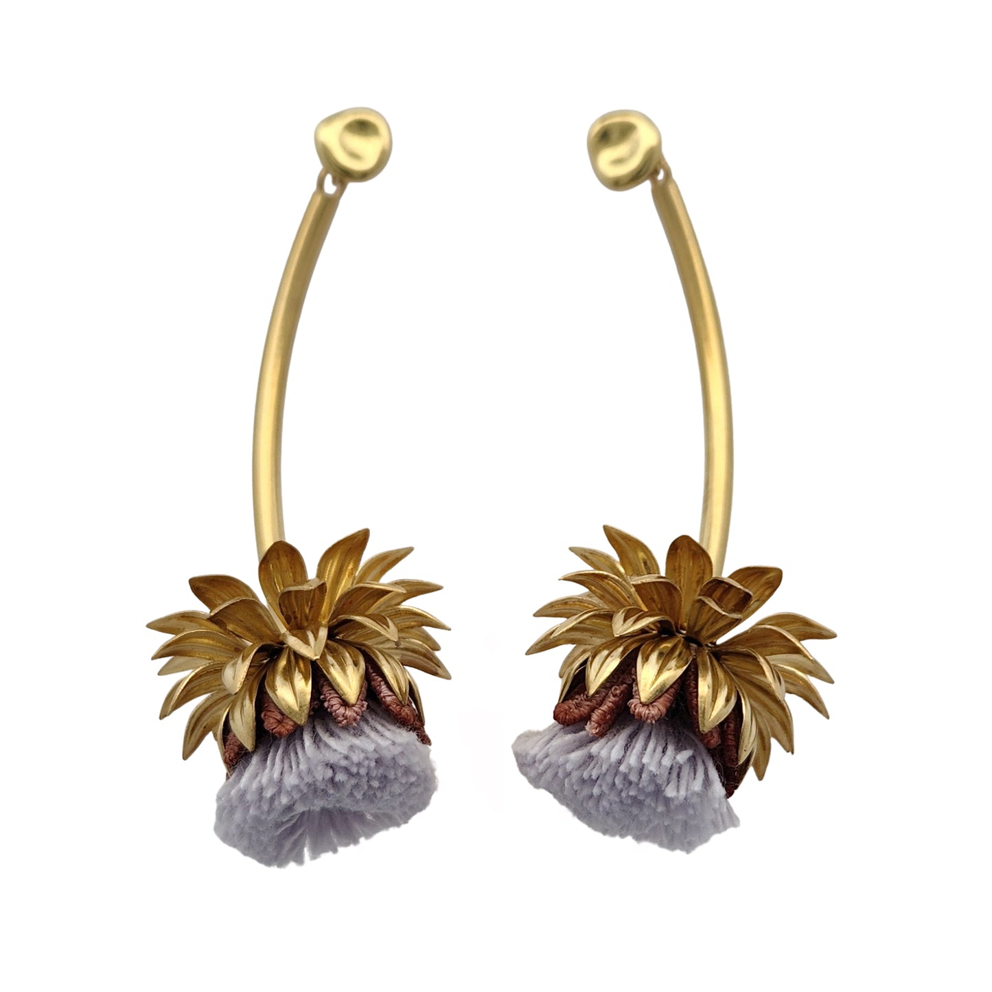 Lavender Cynara Earrings