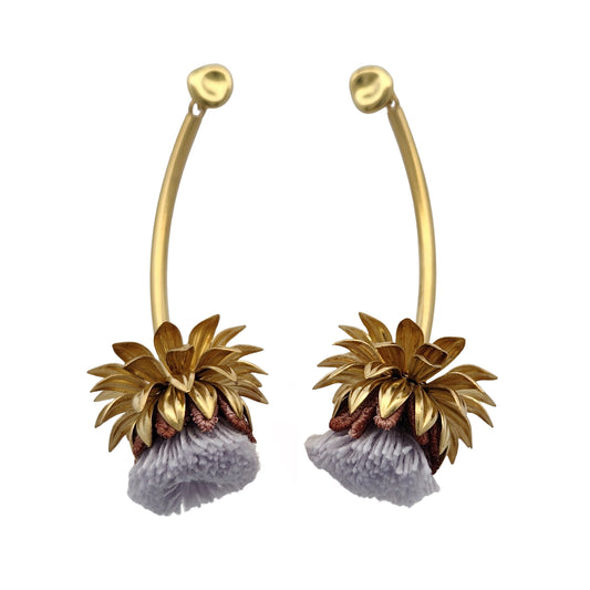 Lavender Cynara Earrings
