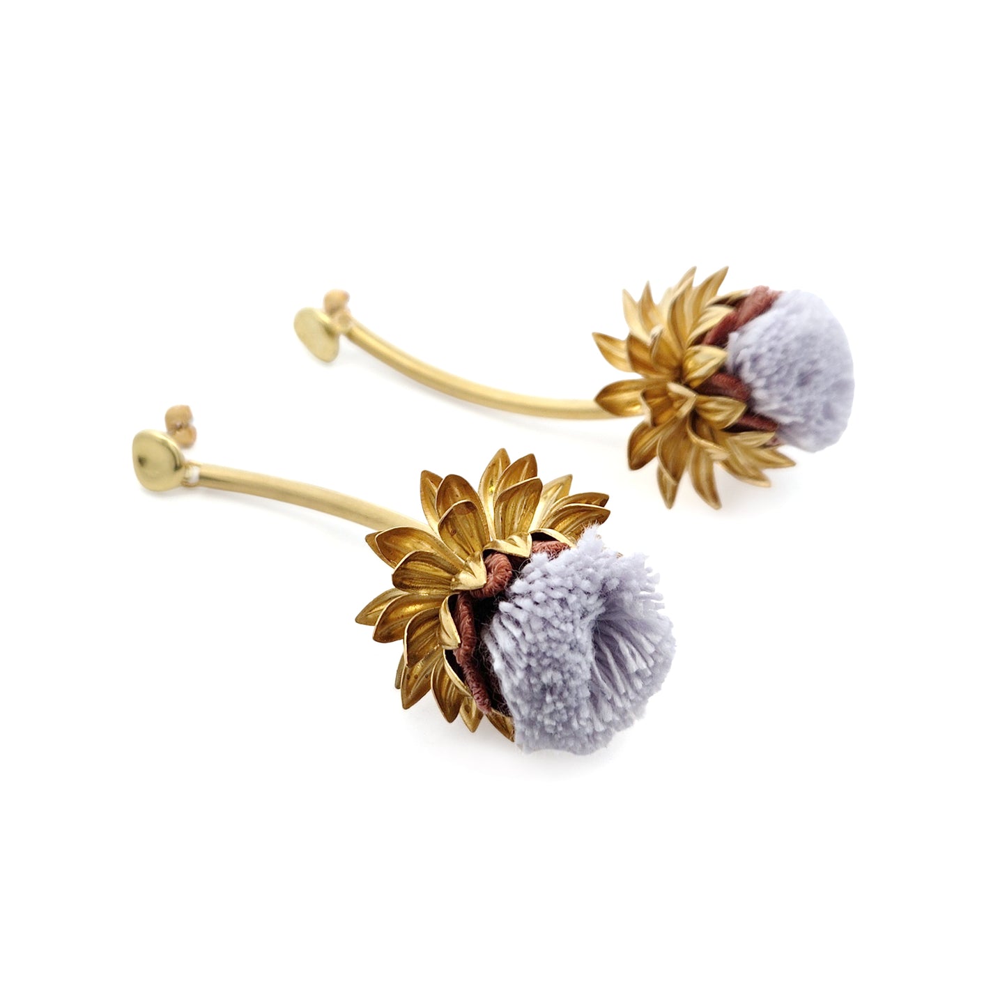 Lavender Cynara Earrings