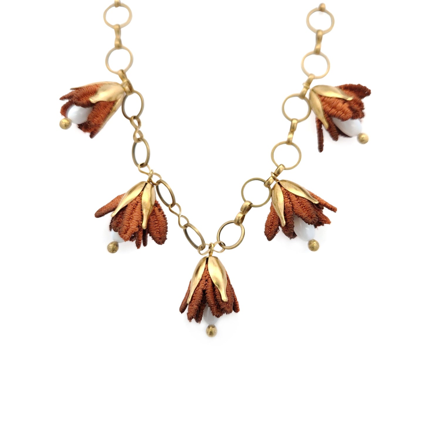 Jasmine Floral Lace Necklace