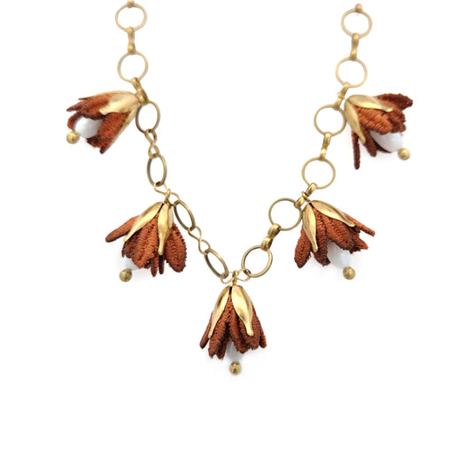 Jasmine Floral Lace Necklace