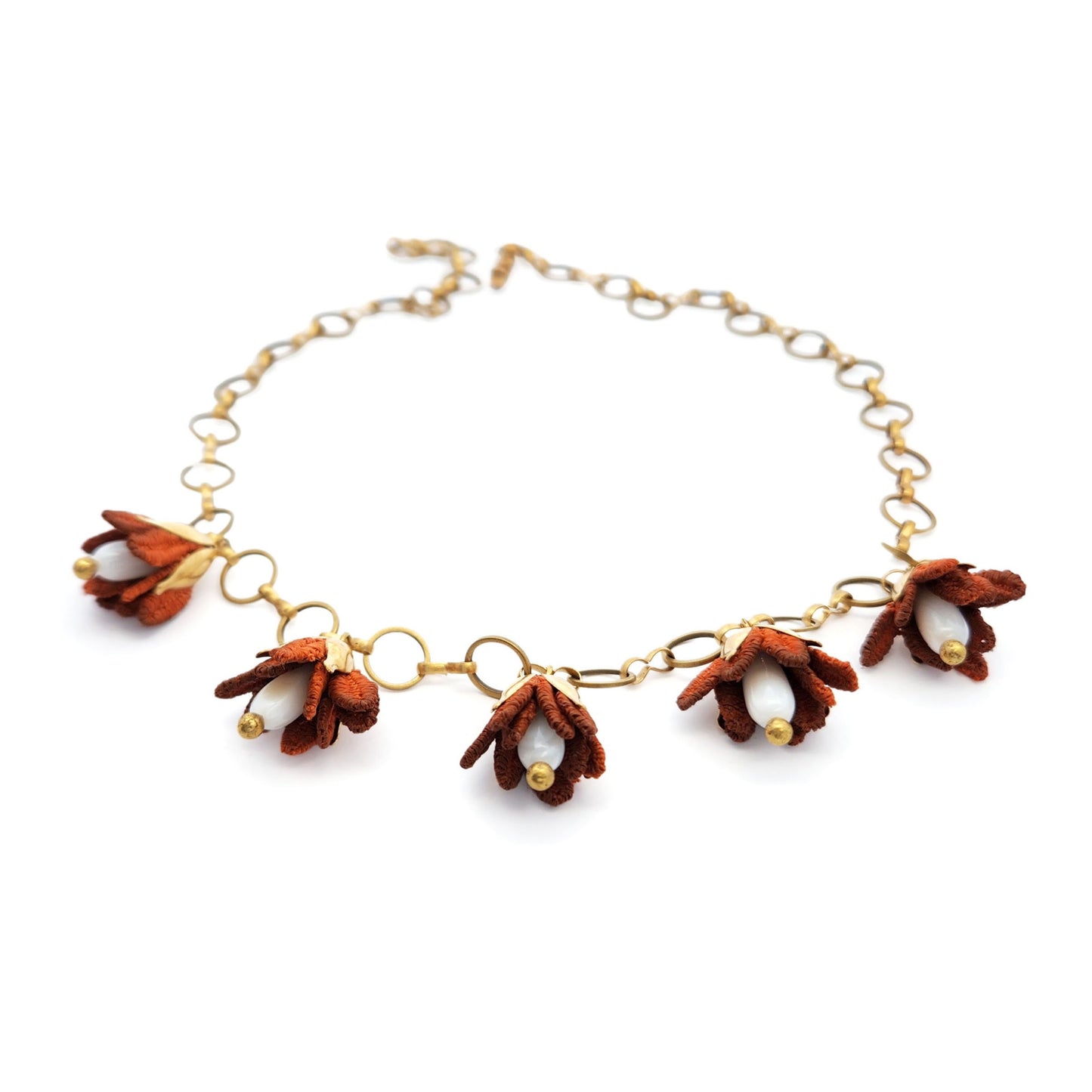 Jasmine Floral Lace Necklace