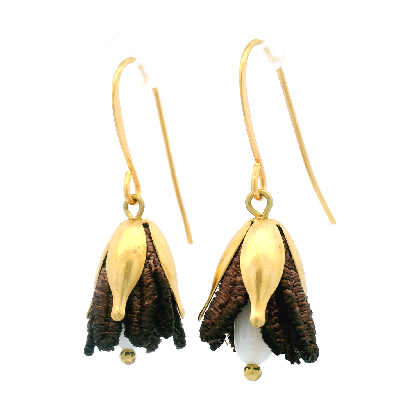 Malli Cocoa Brown Earrings