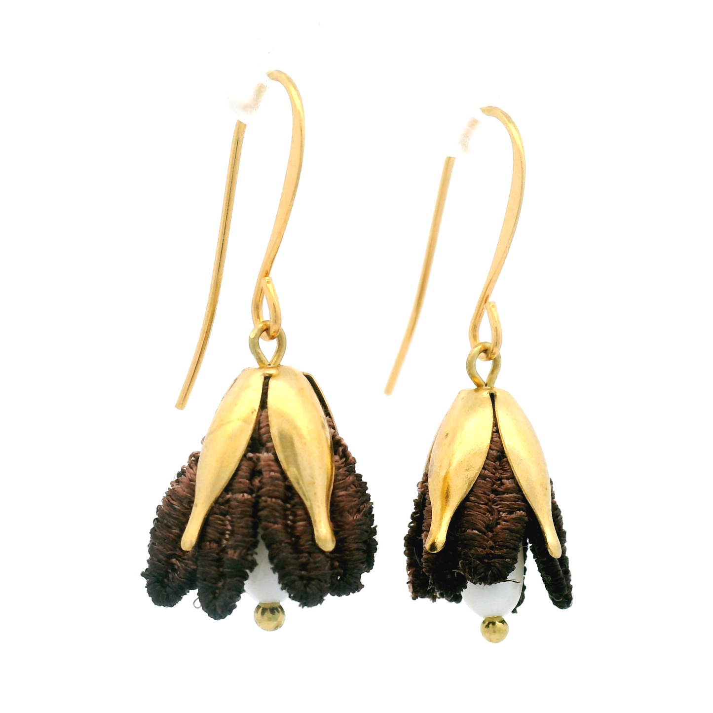 Malli Cocoa Brown Earrings