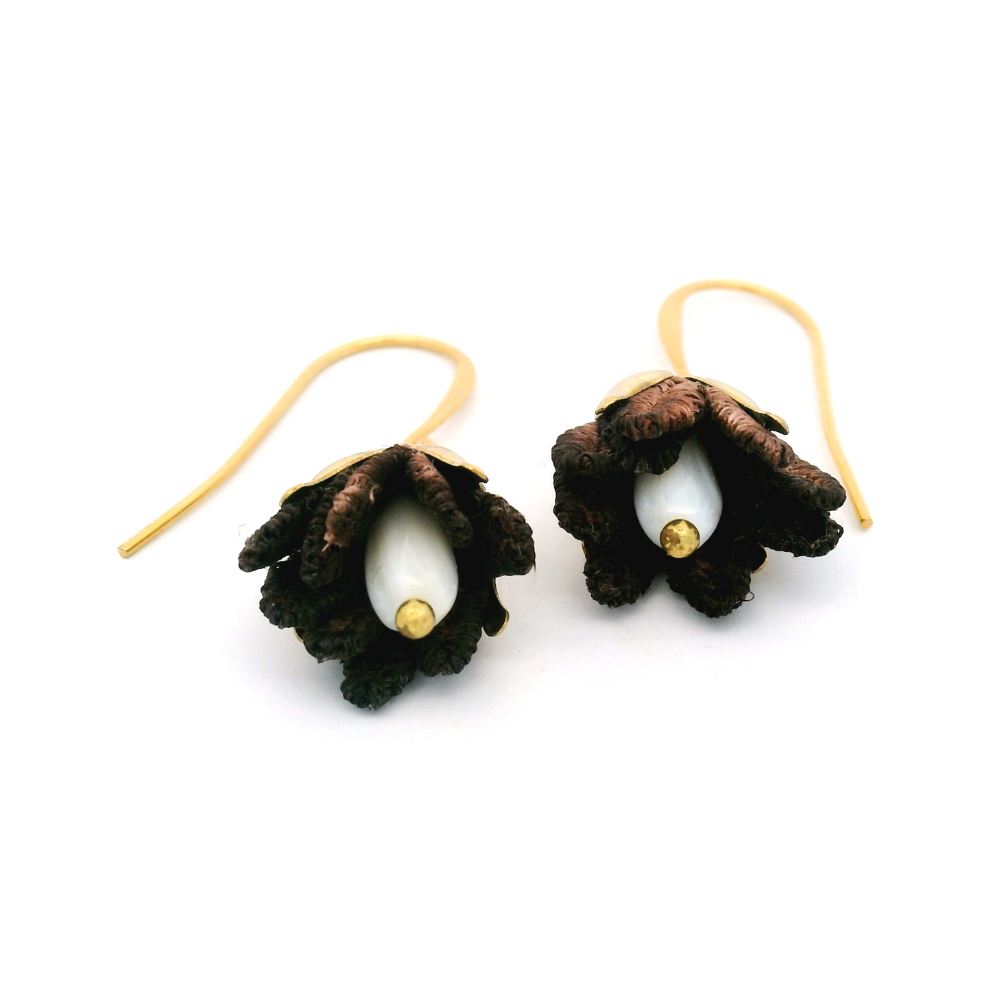 Malli Cocoa Brown Earrings