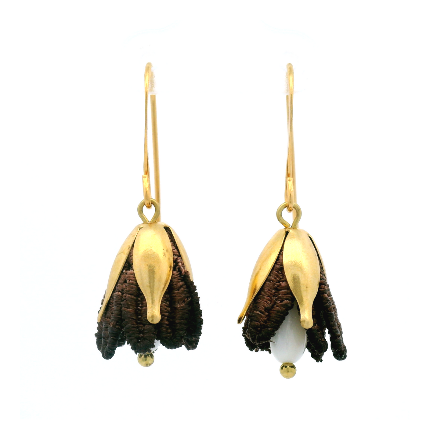Malli Cocoa Brown Earrings