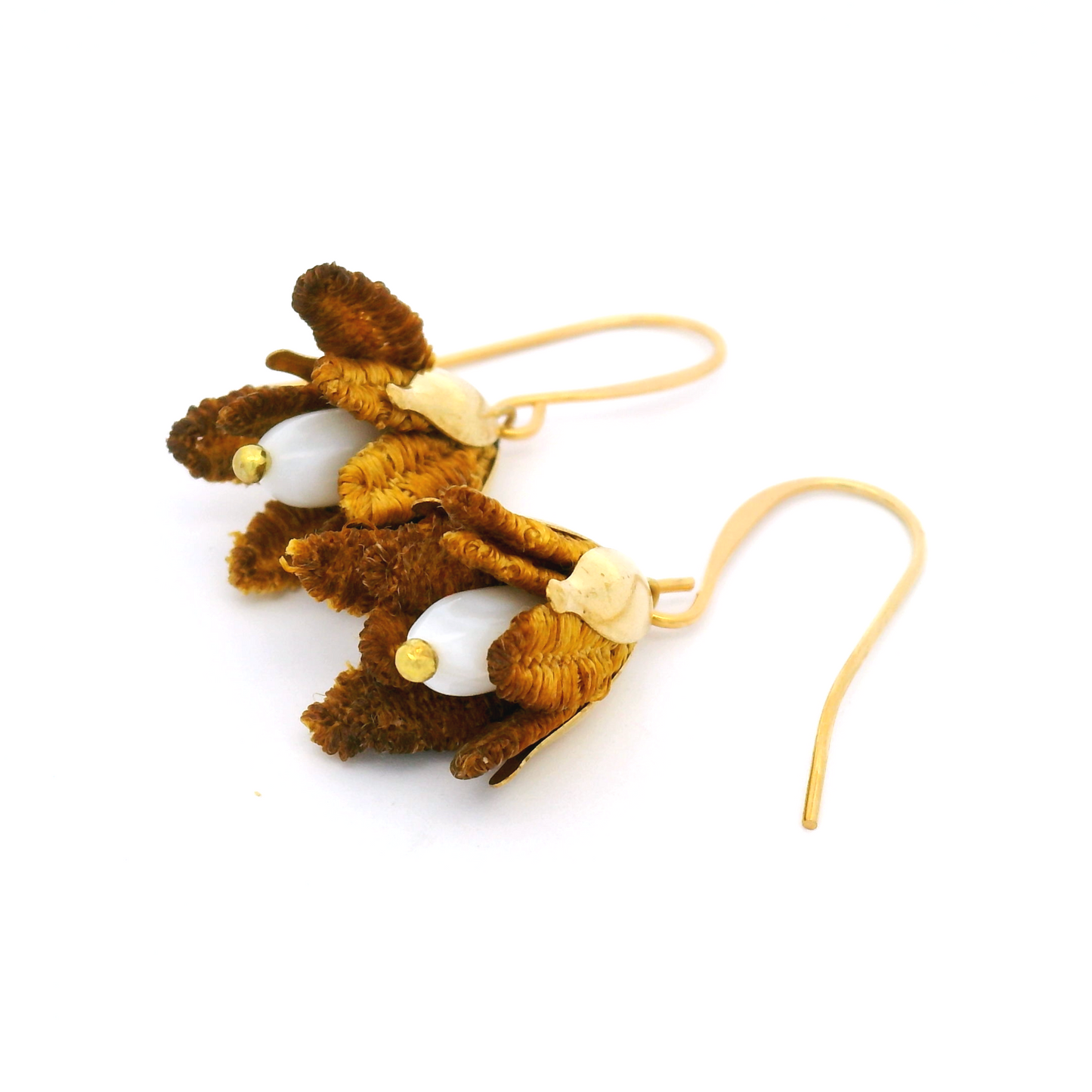Malli Mustard Earrings