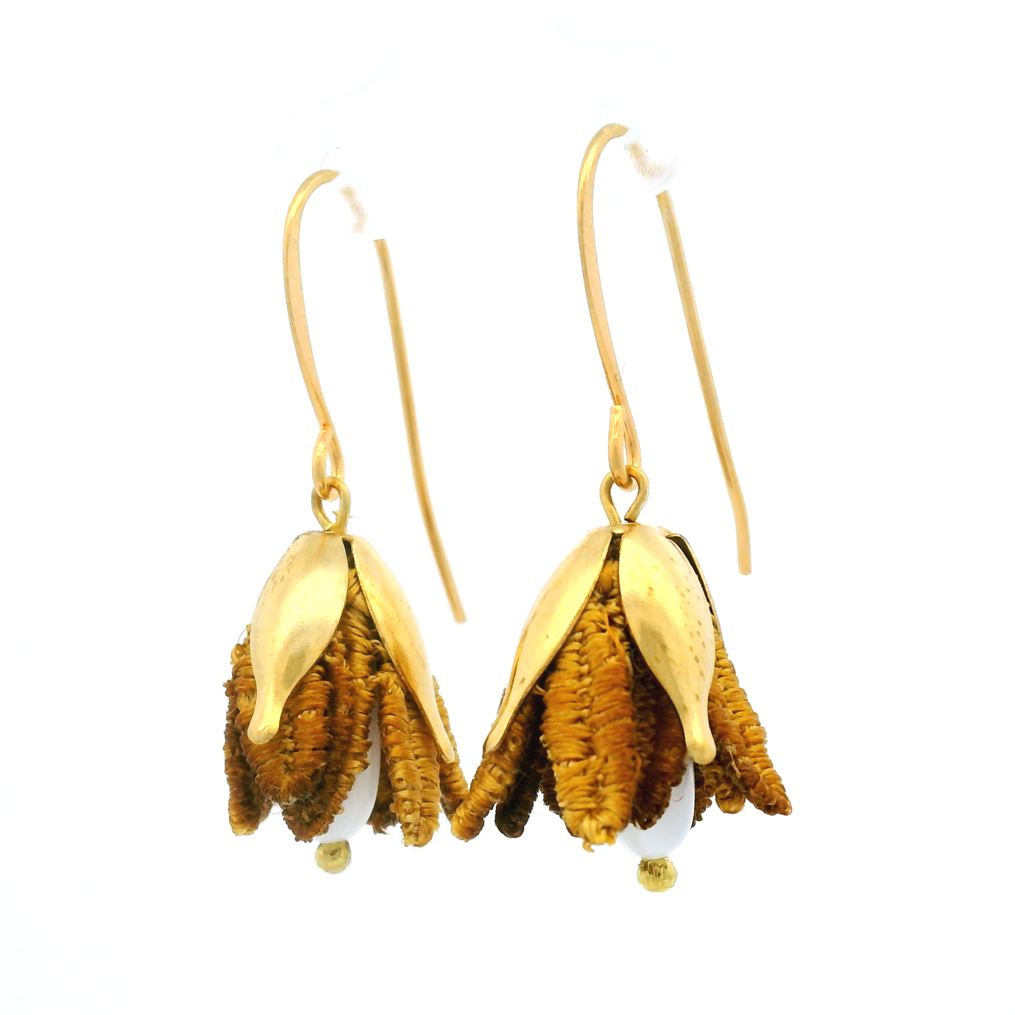 Malli Mustard Earrings