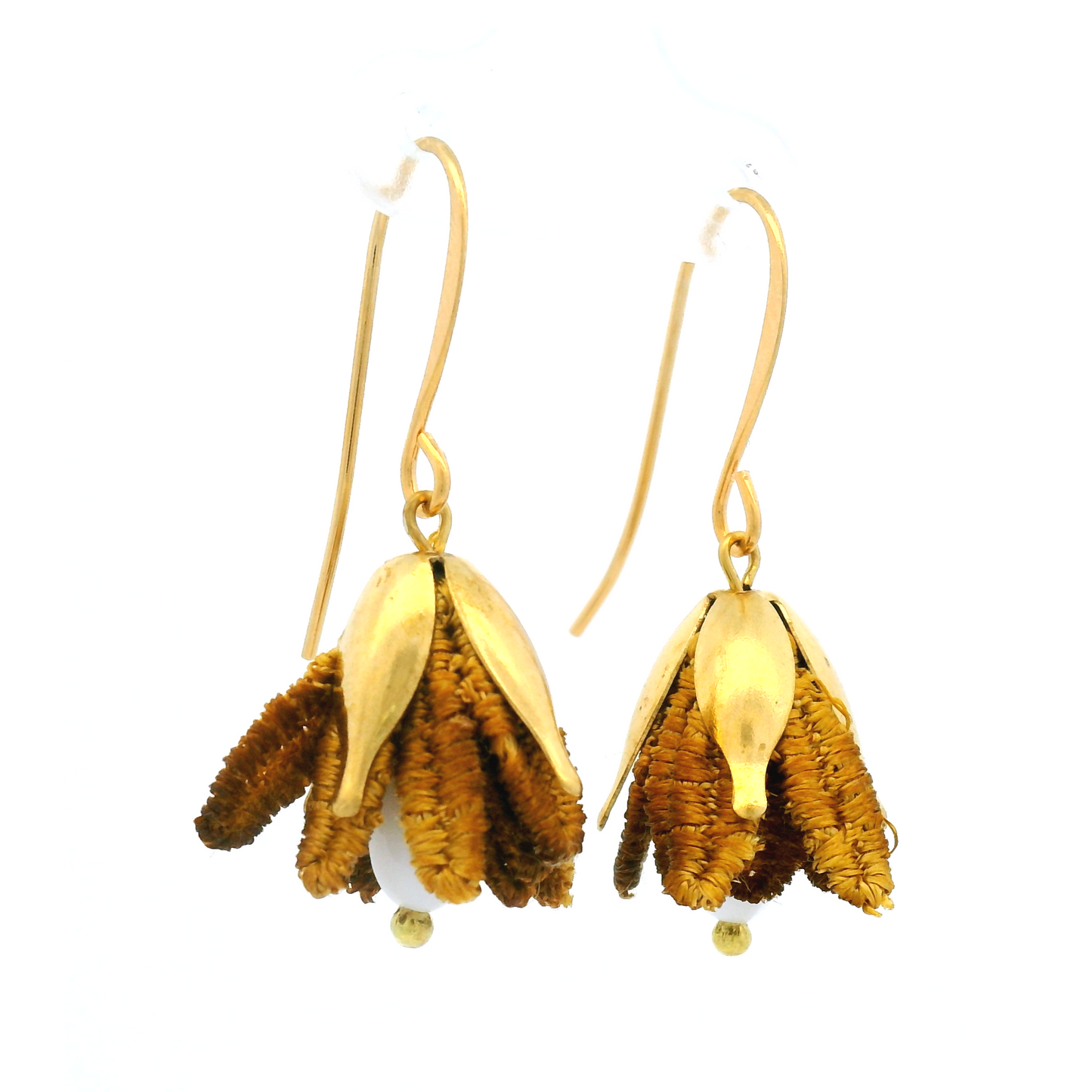 Malli Mustard Earrings