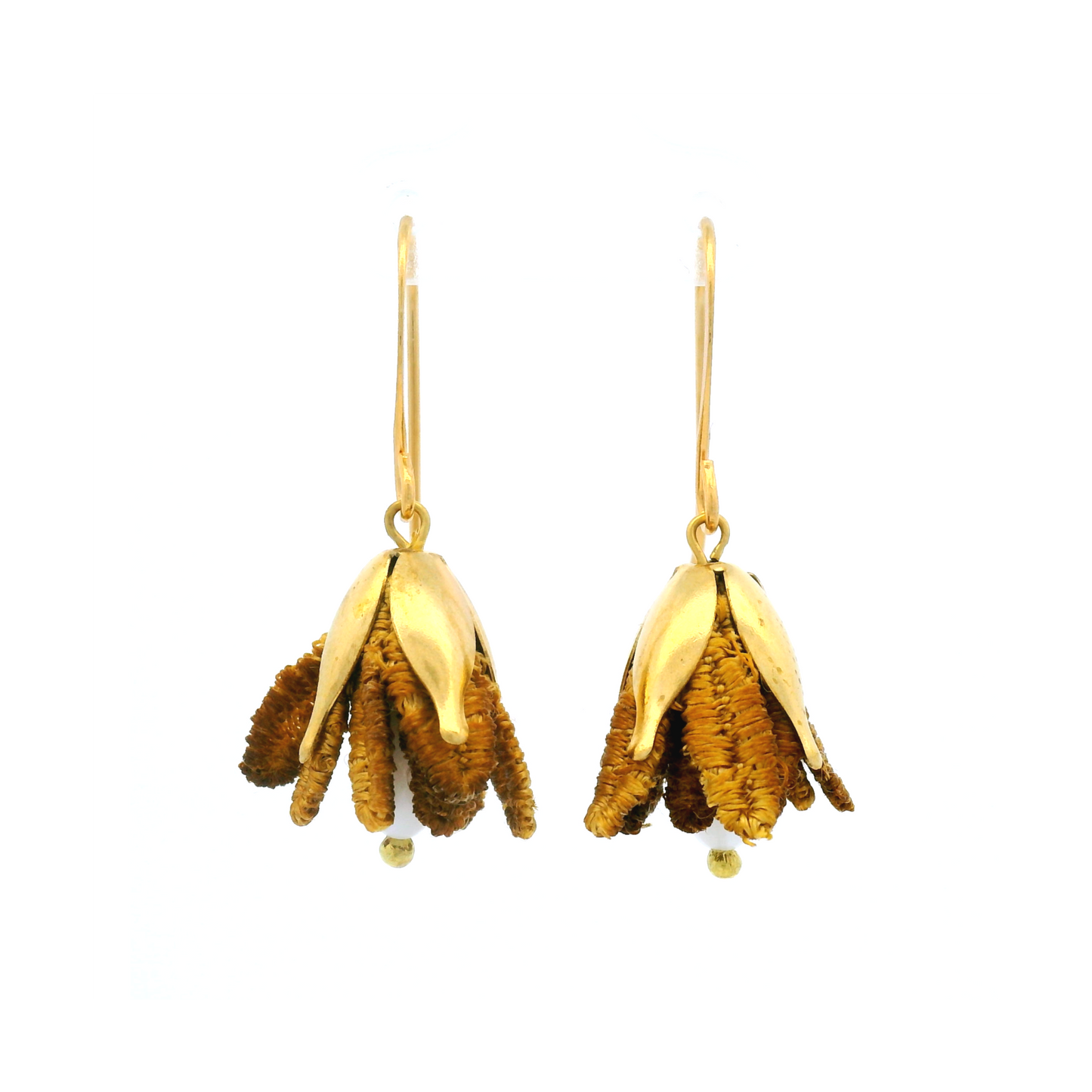 Malli Mustard Earrings