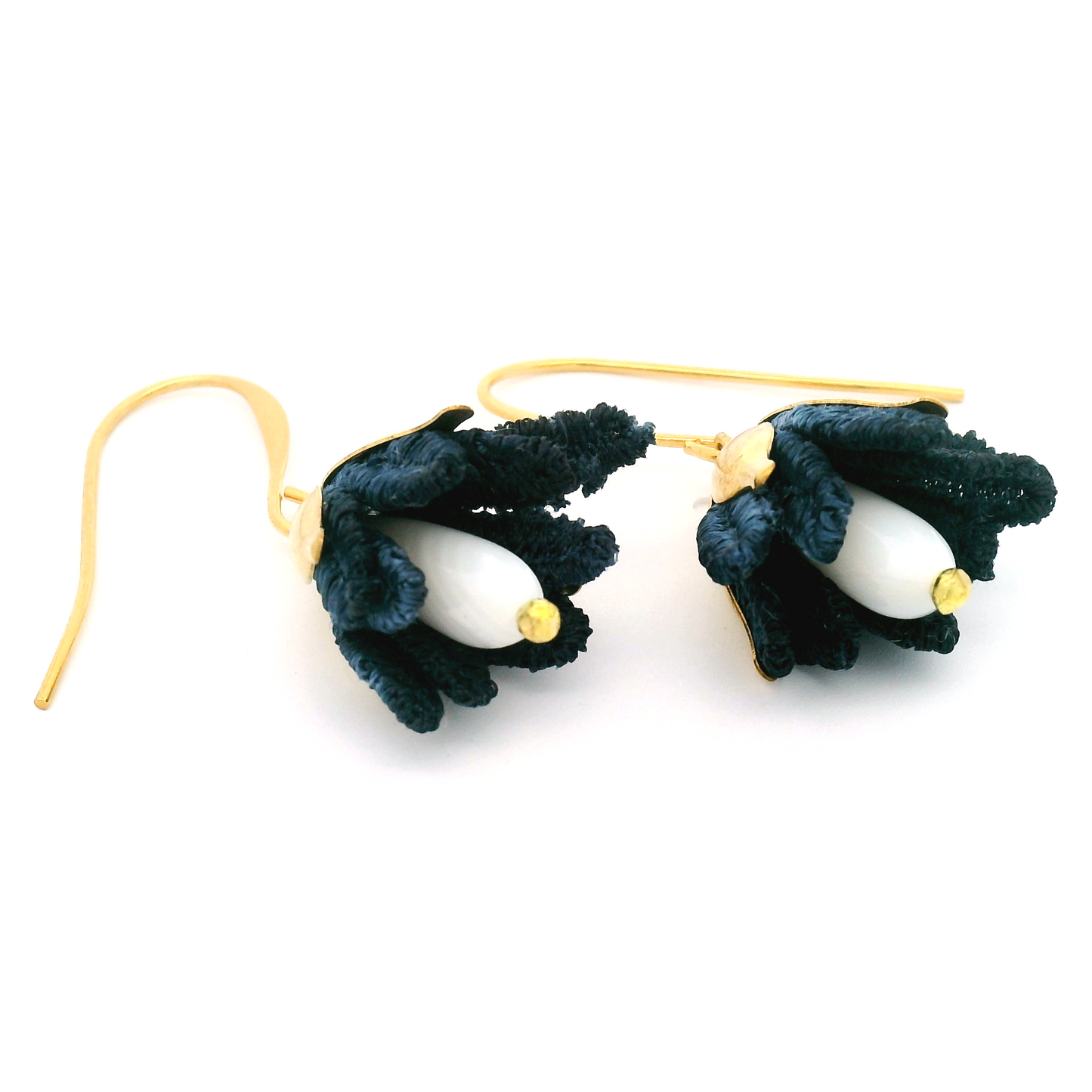 Malli Navy Blue Earrings