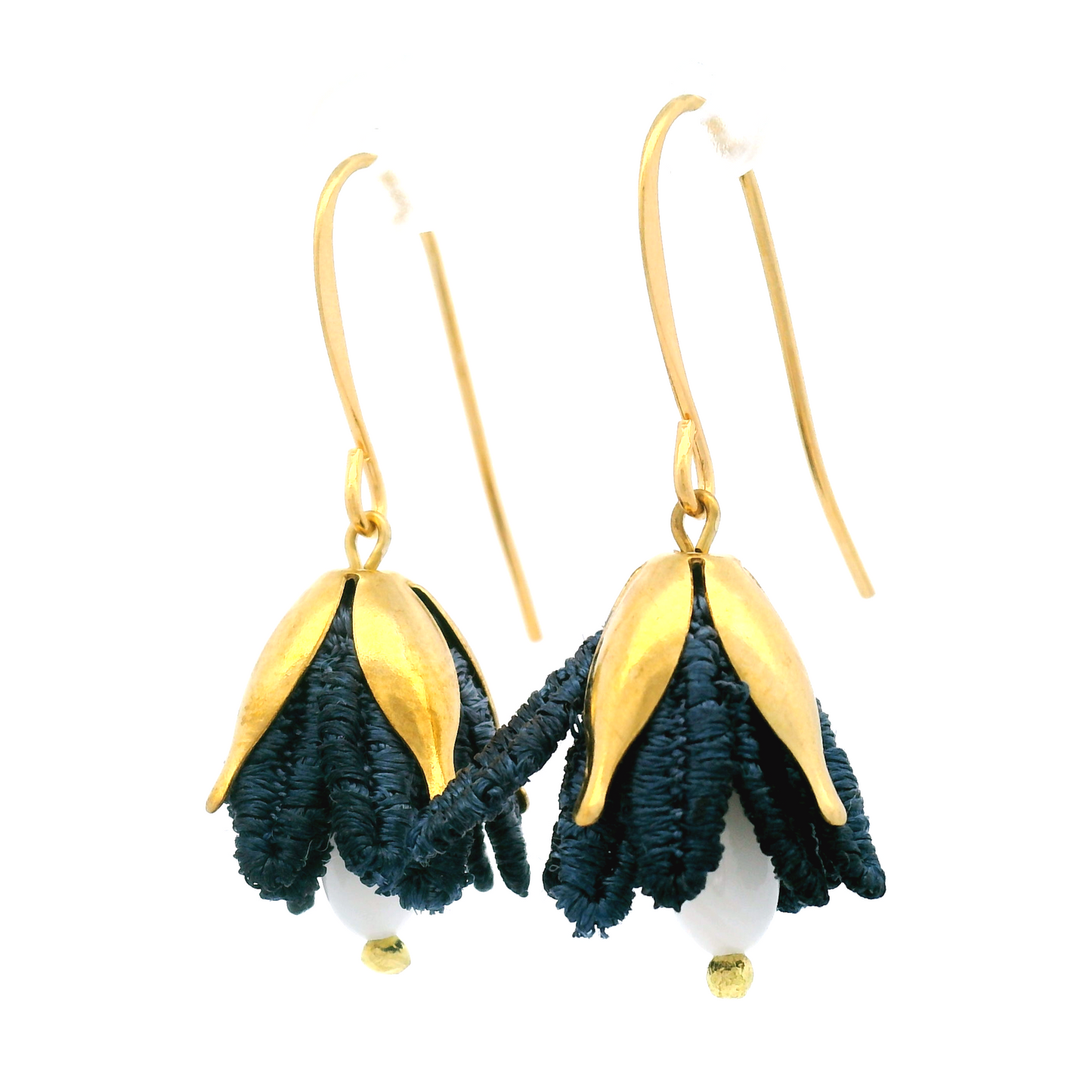 Malli Navy Blue Earrings