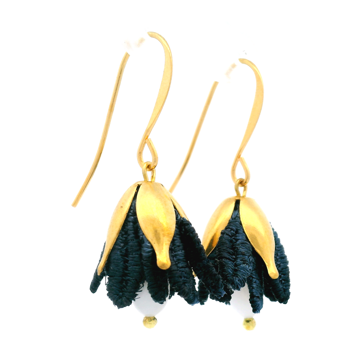 Malli Navy Blue Earrings