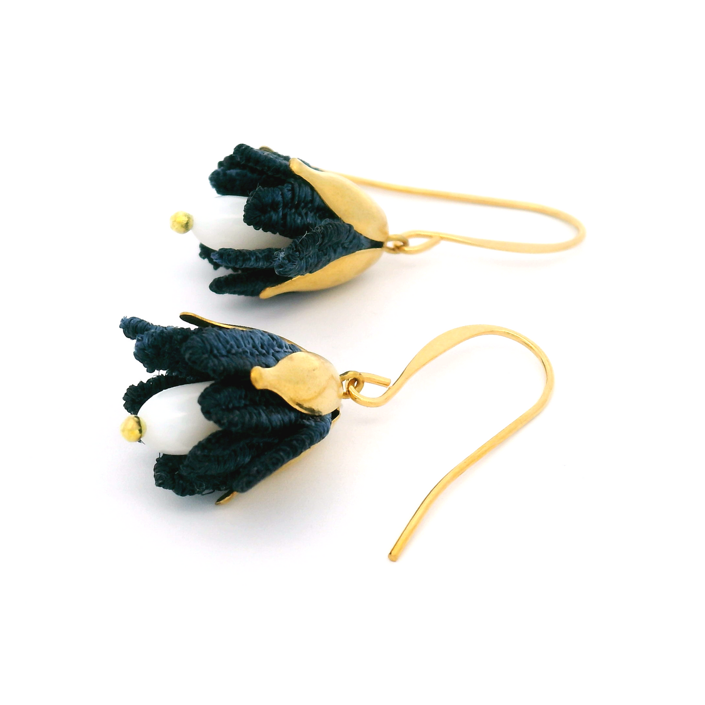 Malli Navy Blue Earrings