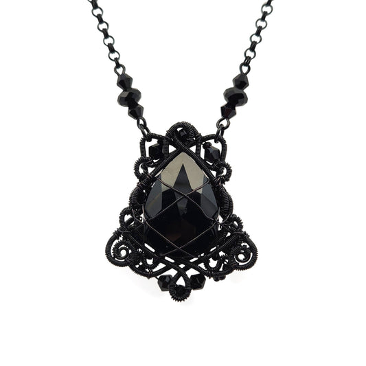 Black Wire Necklace