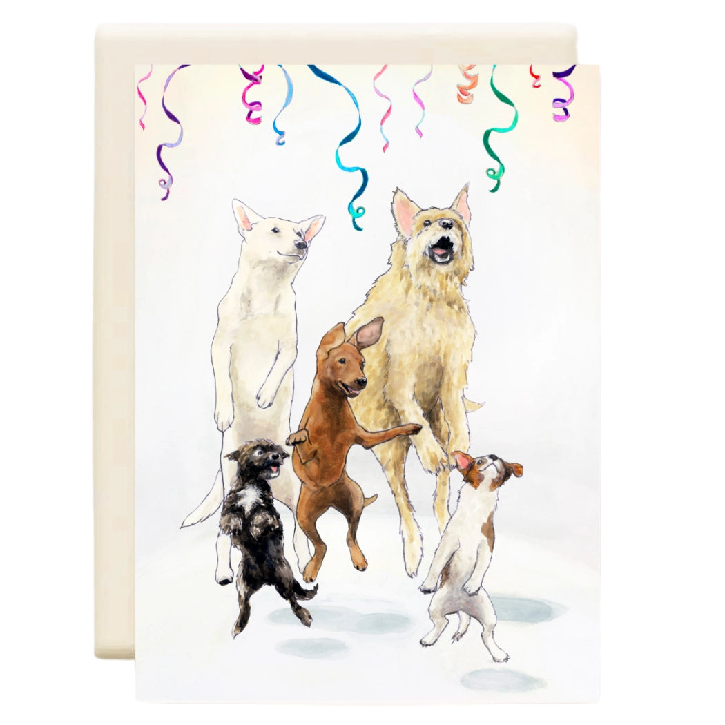 Yes! Dog Birthday Card