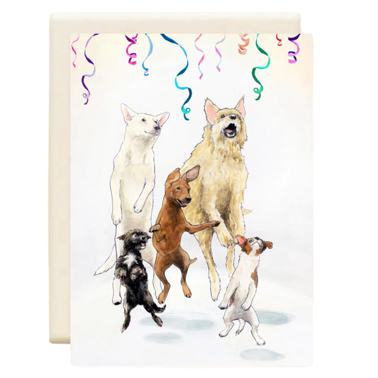 Yes! Dog Birthday Card