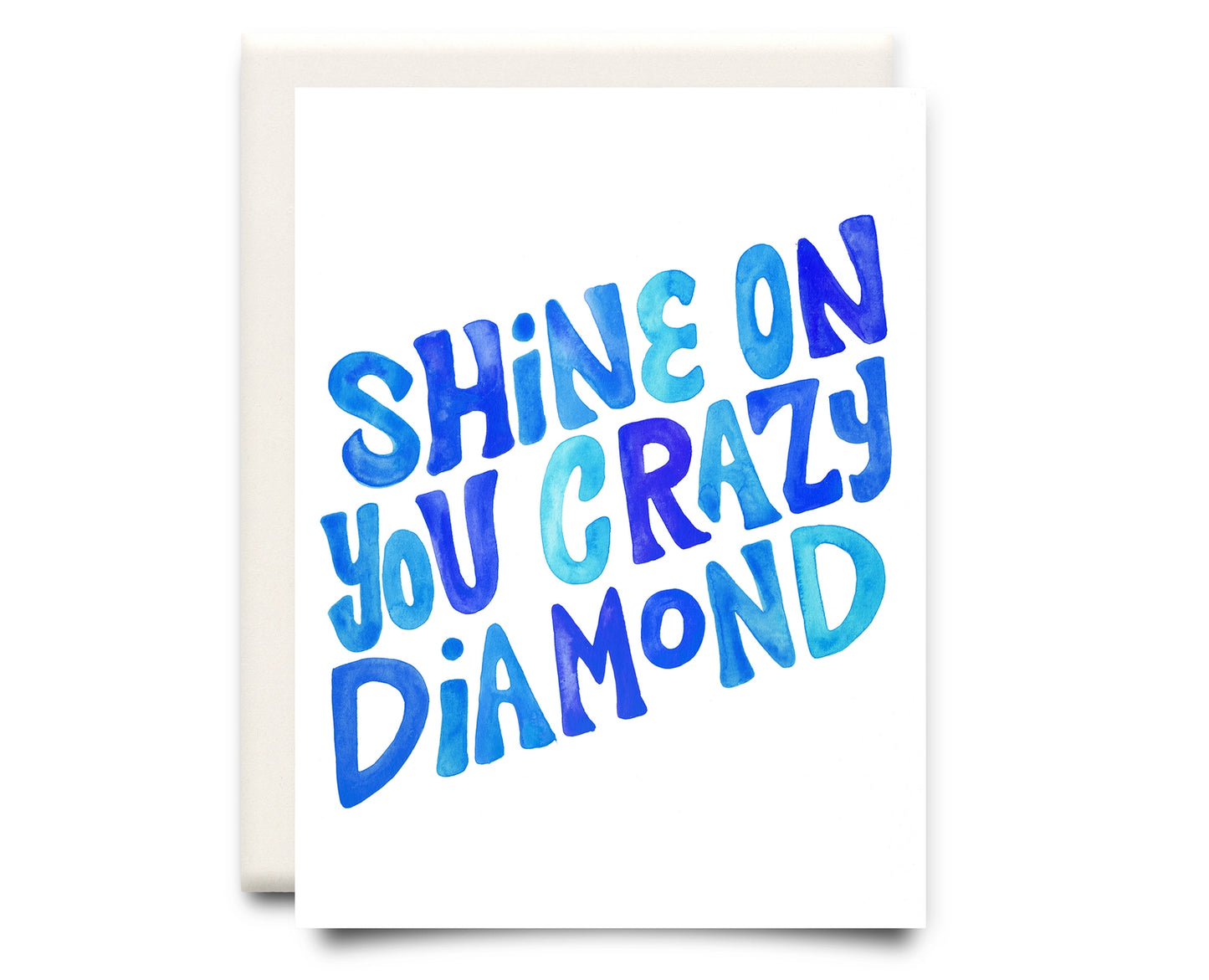 Shine On You Crazy Diamond Congratulations Card