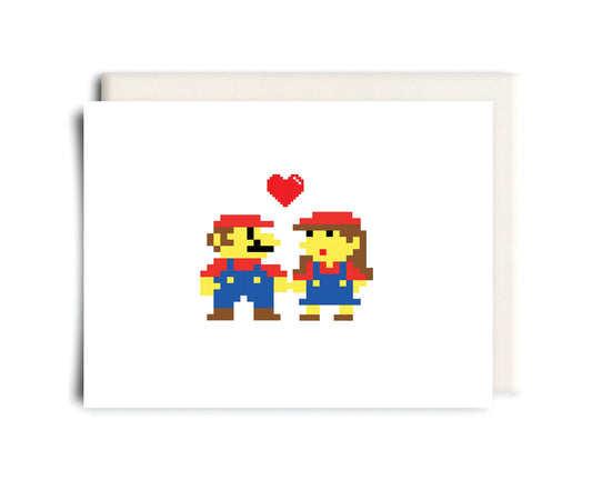 Mario Love Card