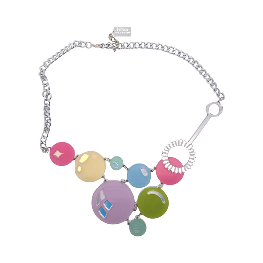 Rainbow Bubble Necklace