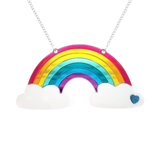 Acrylic Rainbow Necklace