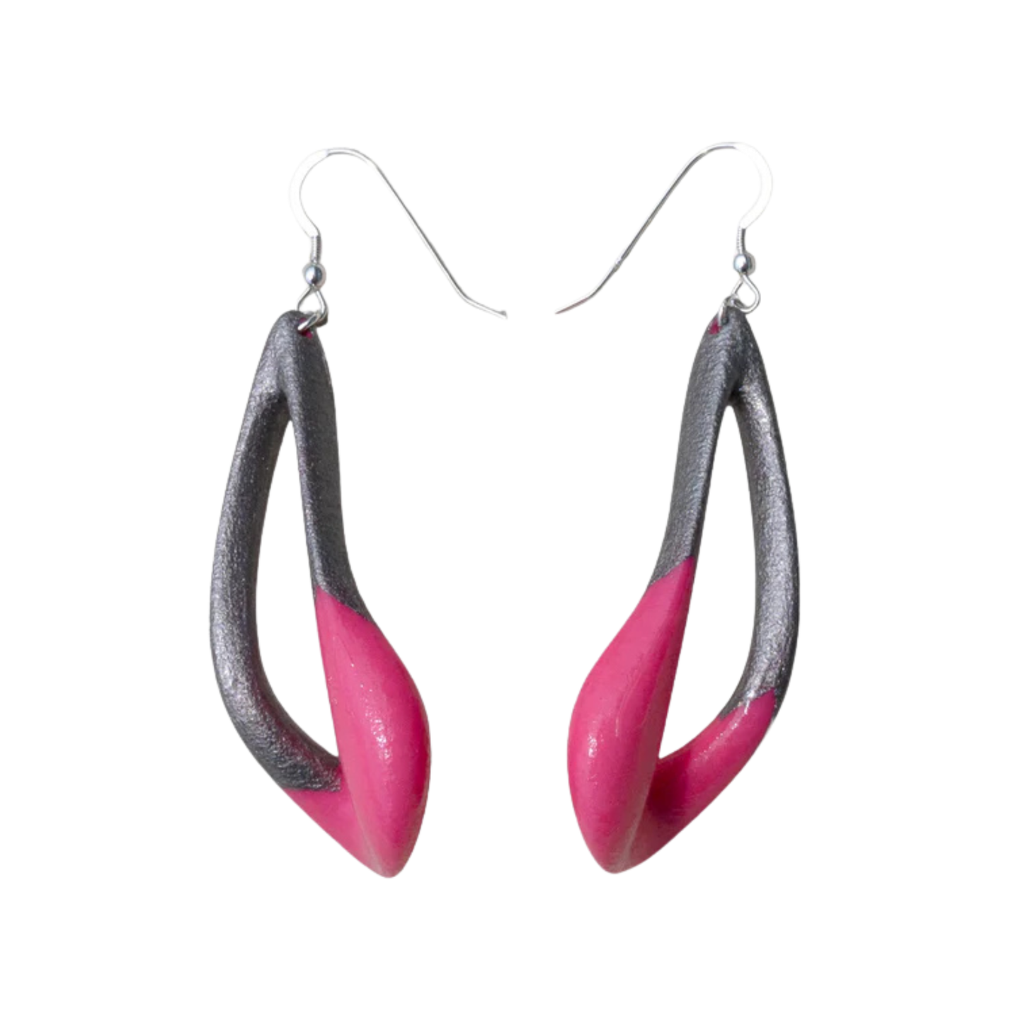 Pink & Silver Eluora Earrings