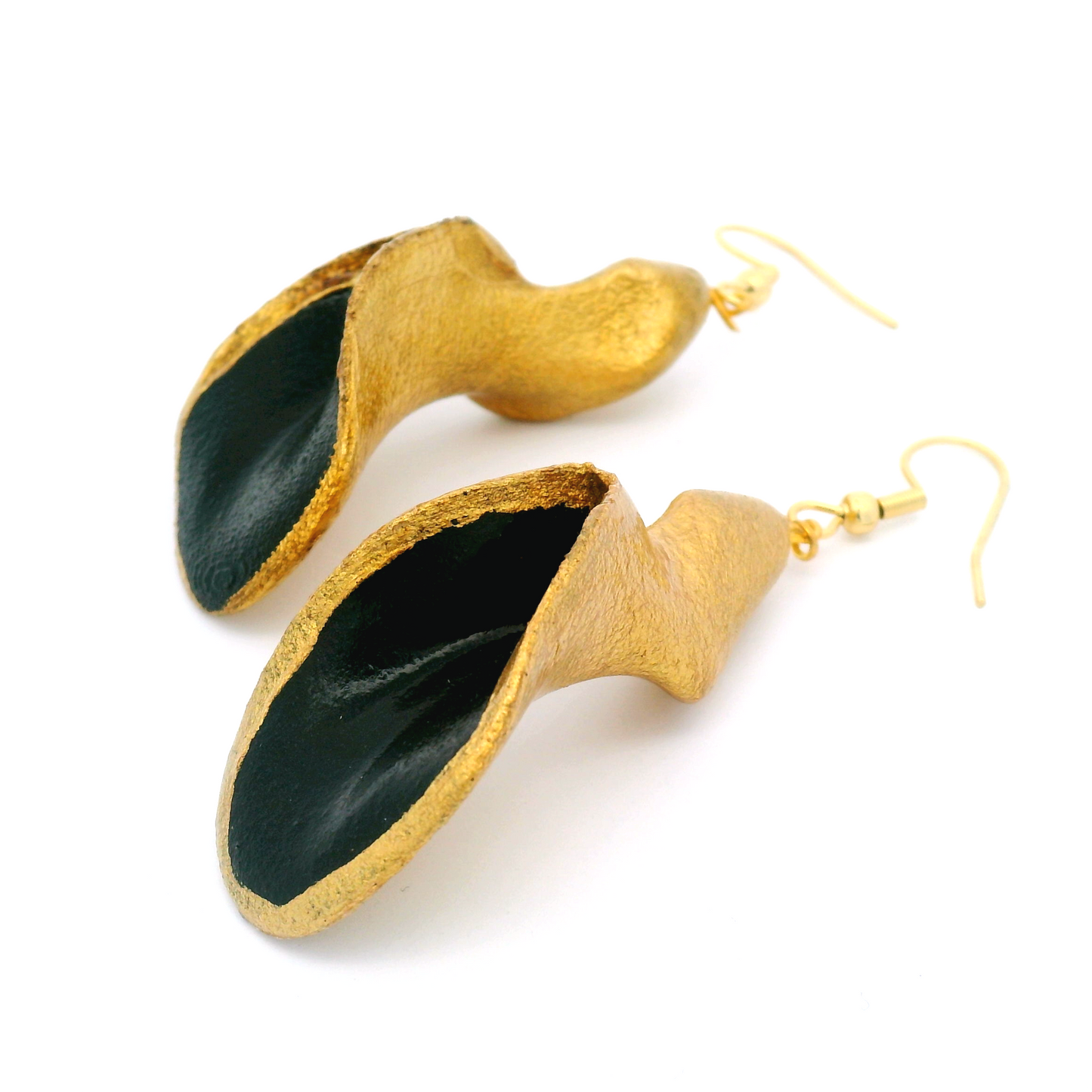 Gold & Black Janicka Earrings